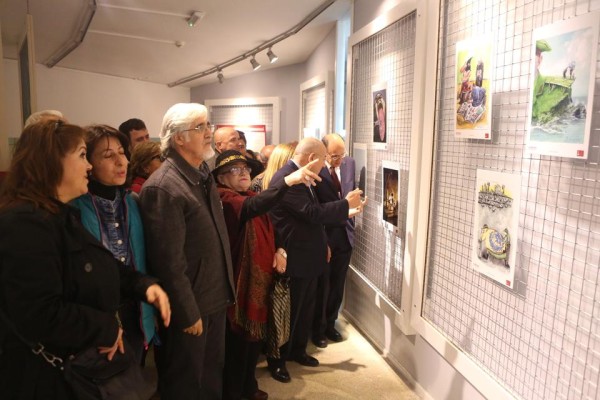 Karikatürle İnsan Hakları Sergisi Bornova’da