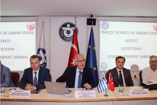 İSKEÇE HEYETİNDEN İZTO'YA ZİYARET