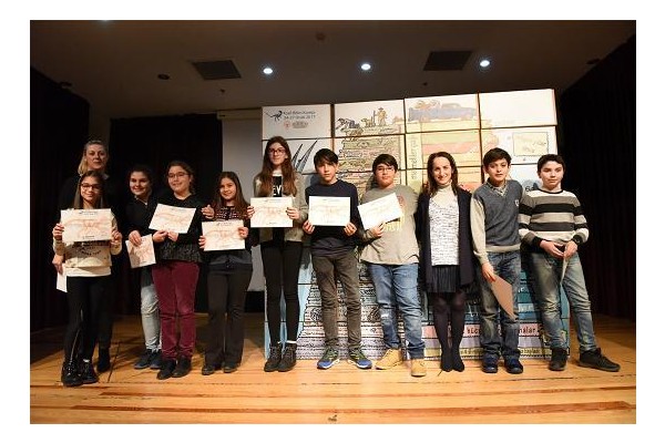 FOSİL BİLİM KAMPI KATILIM BELGELERİ VERİLDİ