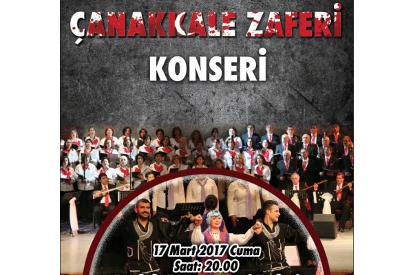 BAYRAKLI'DA ÇANAKKALE ZAFERİ KONSERİ