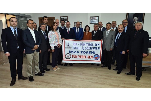 TOPLU SÖZLEŞME İÇİN İMZALAR ATILDI