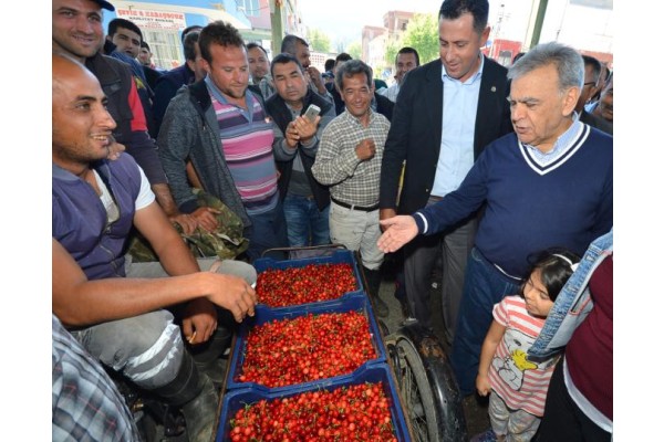 BÜYÜKŞEHİR’DEN ÜRETİCİYE “TEKNOLOJİK” DESTEK