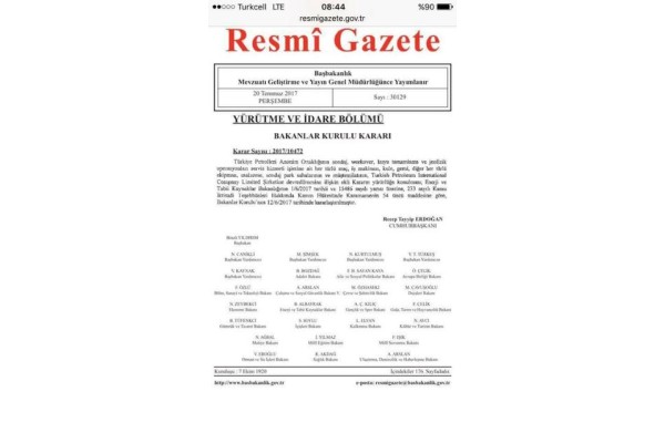 TP’DEN TPIC’A DEVİR