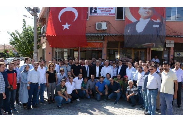 MENEMEN'DE ATATÜRK ÇOCUKLARI’NA 4'ÜNCÜ KÜTÜPHANE