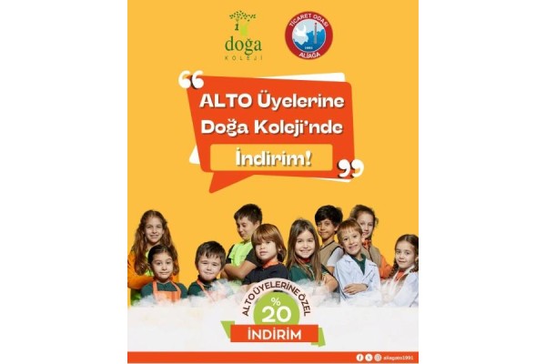 ALTO üyelerine Doğa Koleji’nde indirim