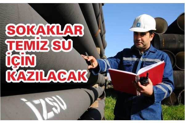 İZSU’DAN ALİAĞA'YA 8.5 MİLYON LİRALIK YATIRIM