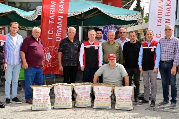 Ayçiçeği üreticilerine yerli tohum desteği