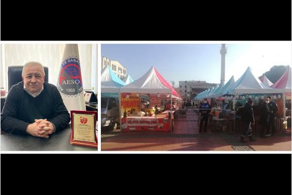 MEYDANDAKİ STANTLAR KALDIRILDI