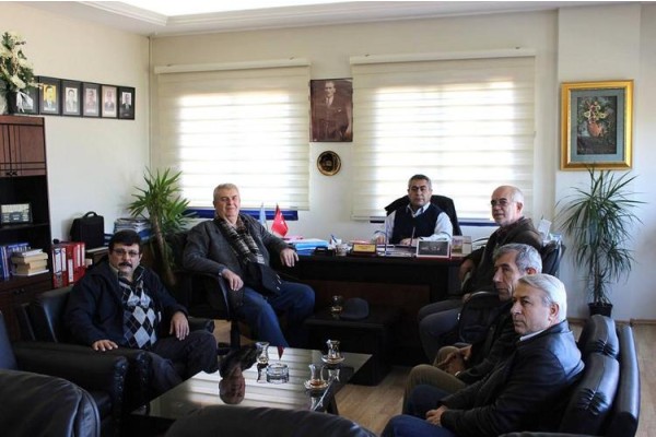 EMEKLİ İŞÇİLER OKTAY’I ZİYARET ETTİ