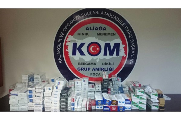 YİNE KAÇAK SİGARA