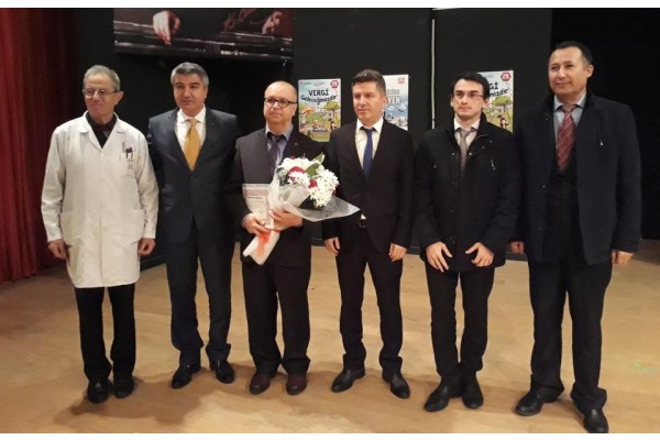 ÖĞRENCİLERE VERGİ SİSTEMİNİ ANLATTI