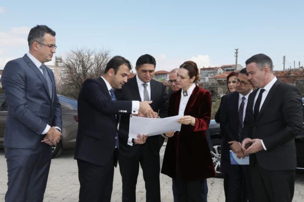 HOTAR, ÇALTILIDERE'DEKİ HASTANE YERİNİ İNCELEDİ