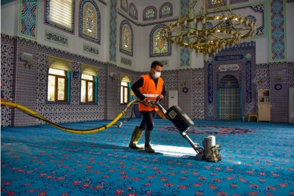 İBADETHANELER RAMAZAN’A HAZIR