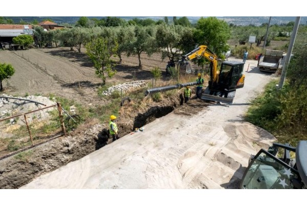 109 kilometrelik içme suyu yatırımı