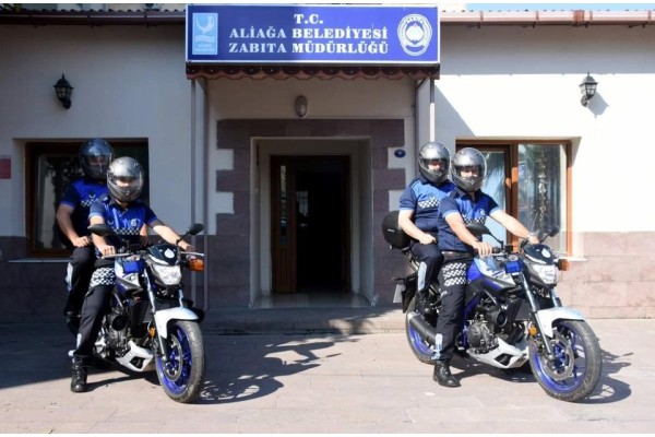 MOTORİZE ZABITA EKİBİ GÖREVDE