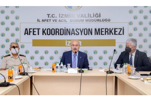 "İZMİR DEPREM MASTER PLANI" TOPLANTISI DÜZENLENDİ