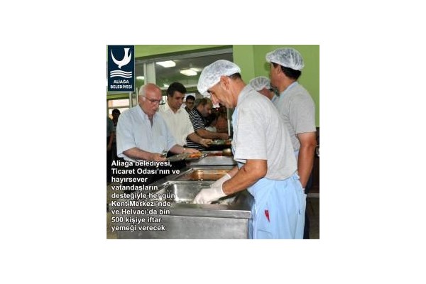 Belediye’den her gün bin 500 kişiye iftar