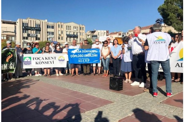 “Aliağa dünyanın çöplüğü değildir”