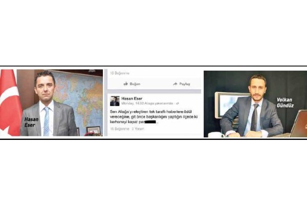 HASAN ESER’E BÜYÜK TEPKİ