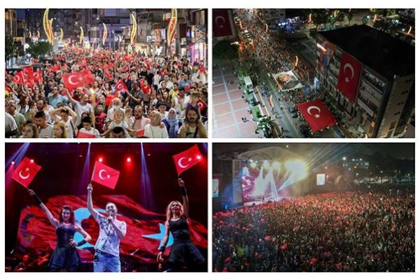 Zafer Bayramı’na Serdar Ortaç’lı kutlama