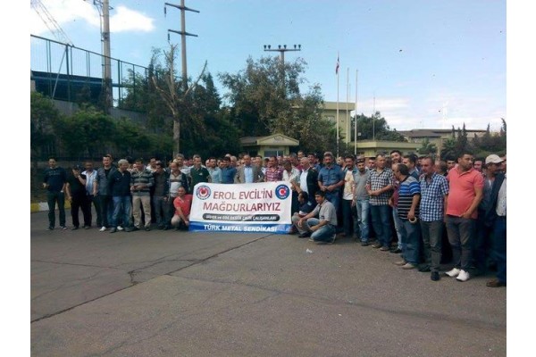 SİDER İŞÇİLERİNDEN DİRENİŞ ÇADIRI