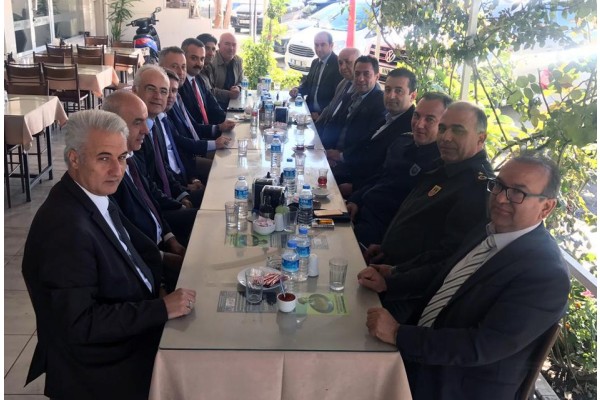 PROTOKOL KAYNAŞMA YEMEĞİNDE BULUŞTU