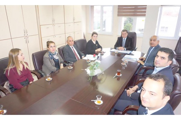 KAYMAKAM GÜNAY PROJE EKİBİYLE GÖRÜŞTÜ