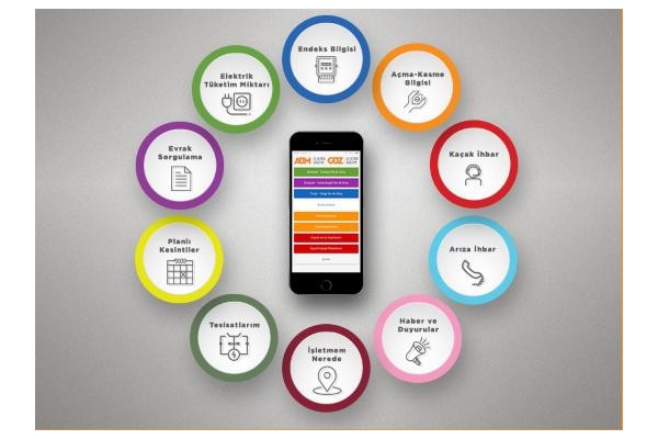 GDZ ELEKTRİK MOBİL UYGULAMASI YENİLENDİ