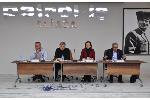 EMEKÇİNİN VE EMEKLİNİN SORUNLARI KONUŞULDU