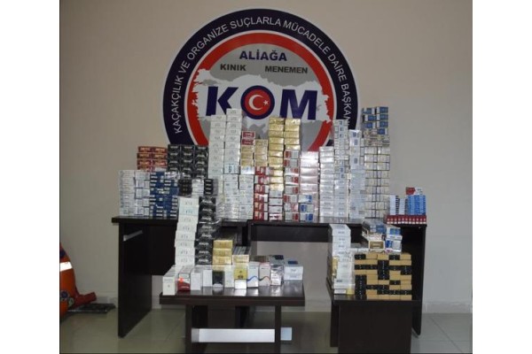 KAÇAK SİGARA OPERASYONU: 4 GÖZALTI