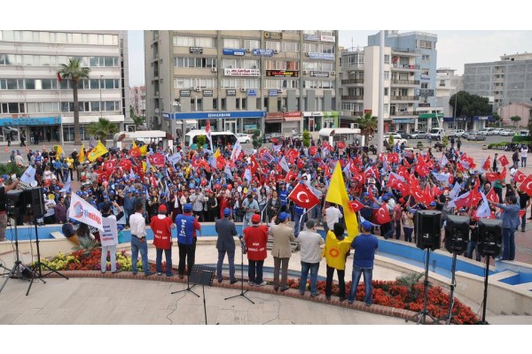 EMEĞİN GÜNÜ COŞKUYLA KUTLANDI