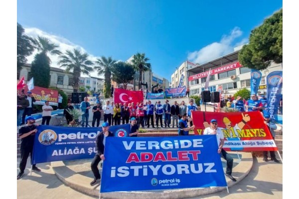 Emekçiler 1 Mayıs’ı kutladı