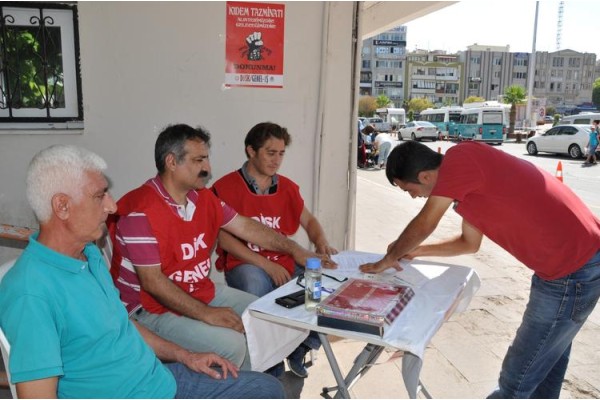 KIDEM TAZMİNATI İÇİN İMZA KAMPANYASI