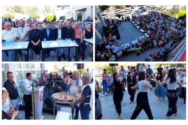 Aşure ikramına yoğun ilgi