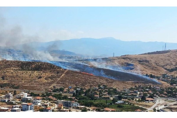 OTLUK ALANDA ÇIKAN YANGINLAR SÖNDÜRÜLDÜ