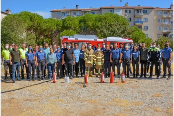 EMNİYETTEN İTFAİYE HAFTASI’NA ÖZEL TATBİKAT
