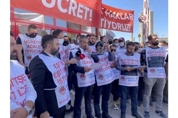 METRO ÇALIŞANLARI GREV KARARI ASTI
