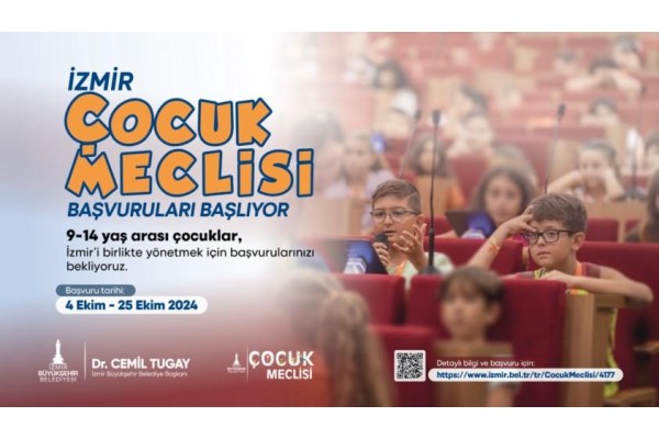 İzmir Çocuk Meclisi başvuruları başlıyor