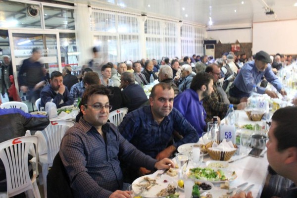 ALDER ÜYELERİ YEMEKTE BULUŞTU