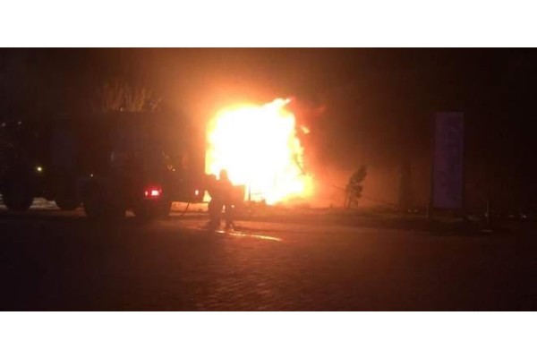 MİMOZA KAFE KÜL OLDU