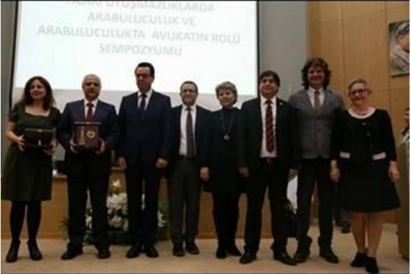 Aliağalı avukata Gaziantep'ten sertifika