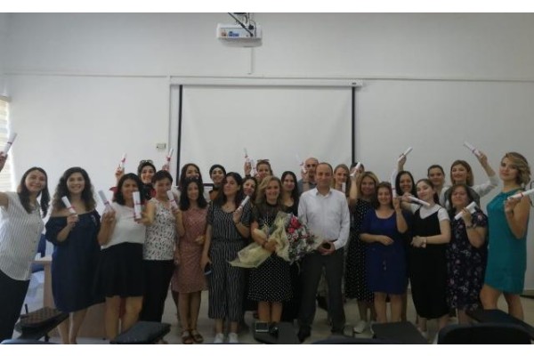 KURSİYERLER SERTİFİKALARINI ALDI