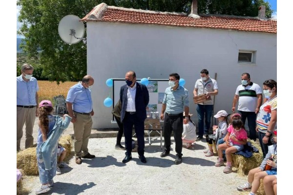 ÖĞRENCİLERE SÜT DAĞITILDI