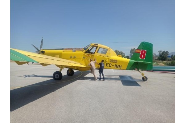 2 YANGIN SÖNDÜRME UÇAĞI GÖREVE BAŞLADI