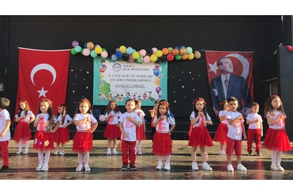 KUR’AN KURSU ÖĞRENCİLERİ İÇİN YILSONU ETKİNLİĞİ