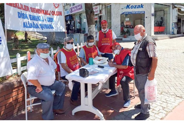 “EMEKLİLERİMİZİ ÖRGÜTLÜ OLMAYA DAVET EDİYORUZ”