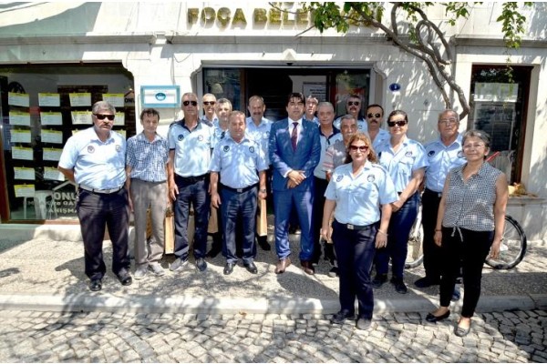 ZABITALAR BAŞKAN DEMİRAĞ’I ZİYARET ETTİ