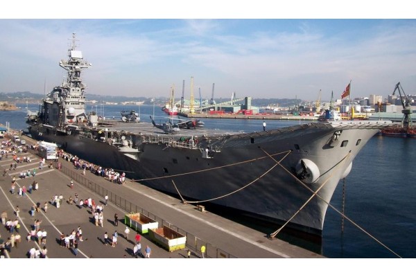 İSPANYOLLARIN UÇAK GEMİSİNE SON LİMAN ALİAĞA