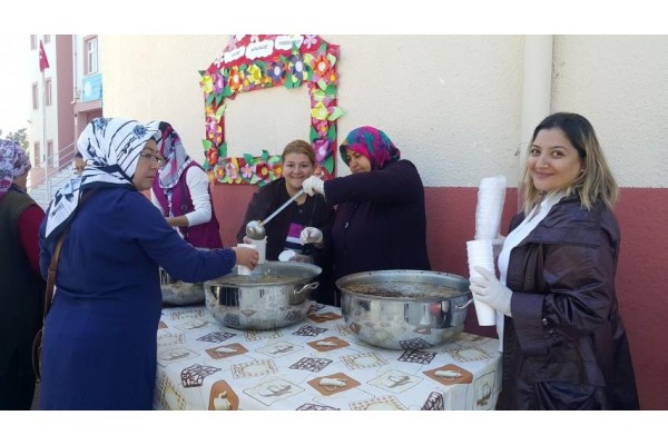 HASBİ ŞENGÜL İLKOKULU’NDA AŞURE BEREKETİ