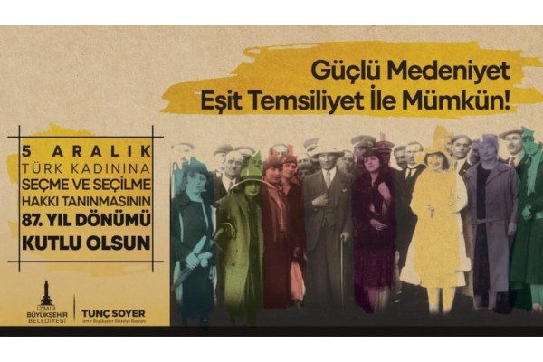 KADINLAR TEMSİLDE EŞİTLİK İÇİN YÜRÜYECEK